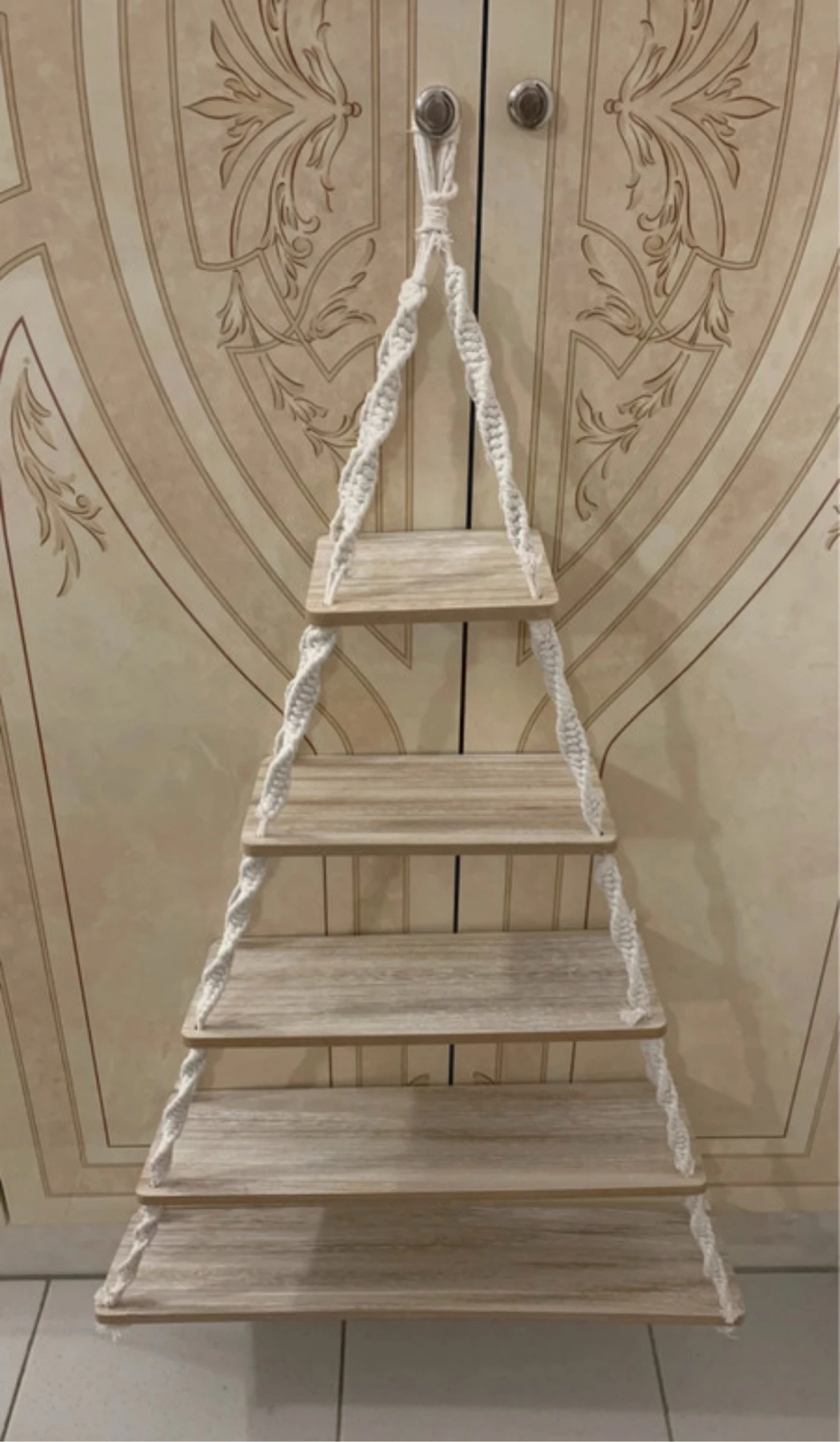 Étagère vintage triangle 
